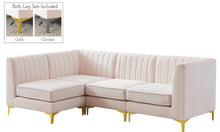 Load image into Gallery viewer, Alina Pink Velvet Modular Sectional