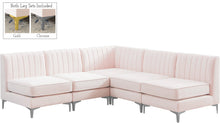 Load image into Gallery viewer, Alina Pink Velvet Modular Sectional