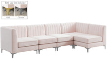 Load image into Gallery viewer, Alina Pink Velvet Modular Sectional