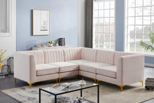 Load image into Gallery viewer, Alina Pink Velvet Modular Sectional