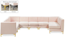 Load image into Gallery viewer, Alina Pink Velvet Modular Sectional