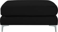 Load image into Gallery viewer, Julia Black Velvet Modular Ottoman