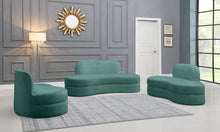 Load image into Gallery viewer, Mitzy Mint Velvet Loveseat
