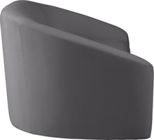 Load image into Gallery viewer, Riley Grey Velvet Loveseat