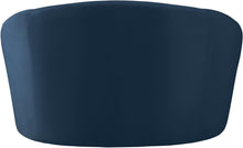 Load image into Gallery viewer, Riley Navy Velvet Chair