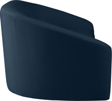 Load image into Gallery viewer, Riley Navy Velvet Loveseat