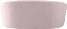 Load image into Gallery viewer, Riley Pink Velvet Loveseat