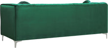 Load image into Gallery viewer, Isabelle Green Velvet Loveseat