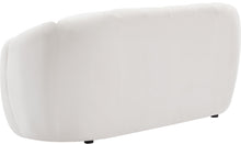Load image into Gallery viewer, Elijah Cream Velvet Loveseat