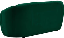 Load image into Gallery viewer, Elijah Green Velvet Loveseat