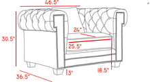 Load image into Gallery viewer, Bowery Cream Velvet Chair