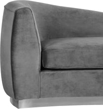 Load image into Gallery viewer, Julian Grey Velvet Chaise