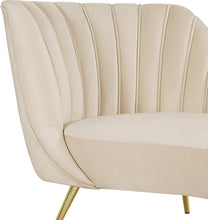Load image into Gallery viewer, Margo Cream Velvet Chaise