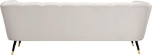 Load image into Gallery viewer, Beaumont Cream Velvet Sofa