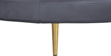 Load image into Gallery viewer, Circlet Grey Velvet Round Sofa Settee