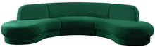 Load image into Gallery viewer, Rosa Green Velvet 3pc. Sectional (3 Boxes)