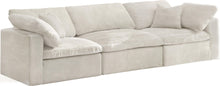 Load image into Gallery viewer, Cozy Cream Velvet Cloud Modular Sofa