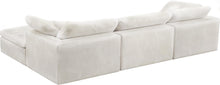Load image into Gallery viewer, Cozy Cream Velvet Cloud Modular Sectional