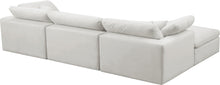 Load image into Gallery viewer, Cozy Cream Velvet Cloud Modular Sectional