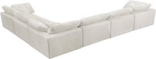 Load image into Gallery viewer, Cozy Cream Velvet Cloud Modular Sectional