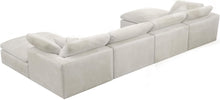 Load image into Gallery viewer, Cozy Cream Velvet Cloud Modular Sectional