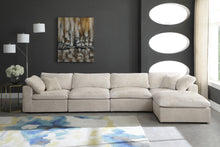 Load image into Gallery viewer, Cozy Cream Velvet Cloud Modular Sectional