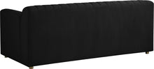Load image into Gallery viewer, Naya Black Velvet Loveseat