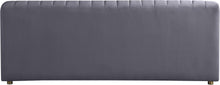 Load image into Gallery viewer, Naya Grey Velvet Loveseat