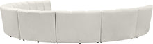 Load image into Gallery viewer, Infinity Cream Velvet 8pc. Modular Sectional