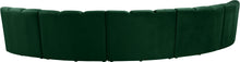 Load image into Gallery viewer, Infinity Green Velvet 5pc. Modular Sectional