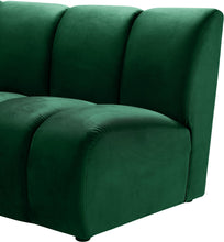 Load image into Gallery viewer, Infinity Green Velvet 10pc. Modular Sectional