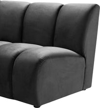 Load image into Gallery viewer, Infinity Grey Velvet 9pc. Modular Sectional