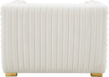 Load image into Gallery viewer, Ravish Cream Velvet Chair
