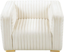 Load image into Gallery viewer, Ravish Cream Velvet Chair