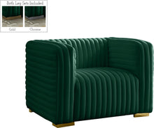 Load image into Gallery viewer, Ravish Green Velvet Chair