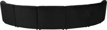 Load image into Gallery viewer, Limitless Black Velvet 7pc. Modular Sectional