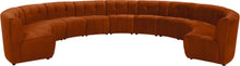 Load image into Gallery viewer, Limitless Cognac Velvet 11pc. Modular Sectional