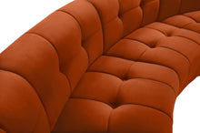 Load image into Gallery viewer, Limitless Cognac Velvet 11pc. Modular Sectional