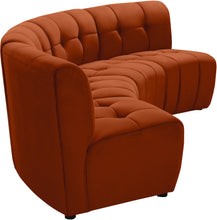 Load image into Gallery viewer, Limitless Cognac Velvet 4pc. Modular Sectional