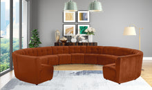 Load image into Gallery viewer, Limitless Cognac Velvet 13pc. Modular Sectional