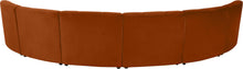 Load image into Gallery viewer, Limitless Cognac Velvet 6pc. Modular Sectional