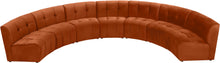 Load image into Gallery viewer, Limitless Cognac Velvet 7pc. Modular Sectional