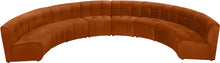 Load image into Gallery viewer, Limitless Cognac Velvet 8pc. Modular Sectional