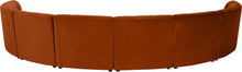 Load image into Gallery viewer, Limitless Cognac Velvet 8pc. Modular Sectional