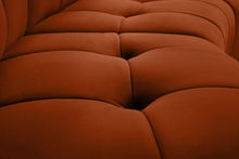 Load image into Gallery viewer, Limitless Cognac Velvet 7pc. Modular Sectional