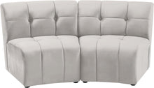 Load image into Gallery viewer, Limitless Cream Velvet 2pc. Modular Sectional