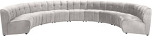 Load image into Gallery viewer, Limitless Cream Velvet 9pc. Modular Sectional
