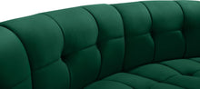 Load image into Gallery viewer, Limitless Green Velvet 15pc. Modular Sectional