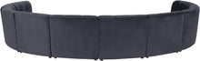 Load image into Gallery viewer, Limitless Grey Velvet 10pc. Modular Sectional
