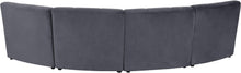 Load image into Gallery viewer, Limitless Grey Velvet 4pc. Modular Sectional